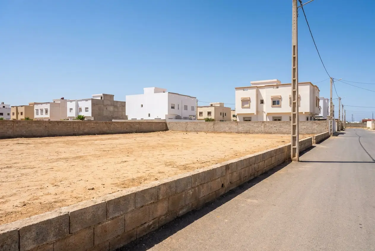 قطعة أرض قابلة للبناء بإطلالة على البحر